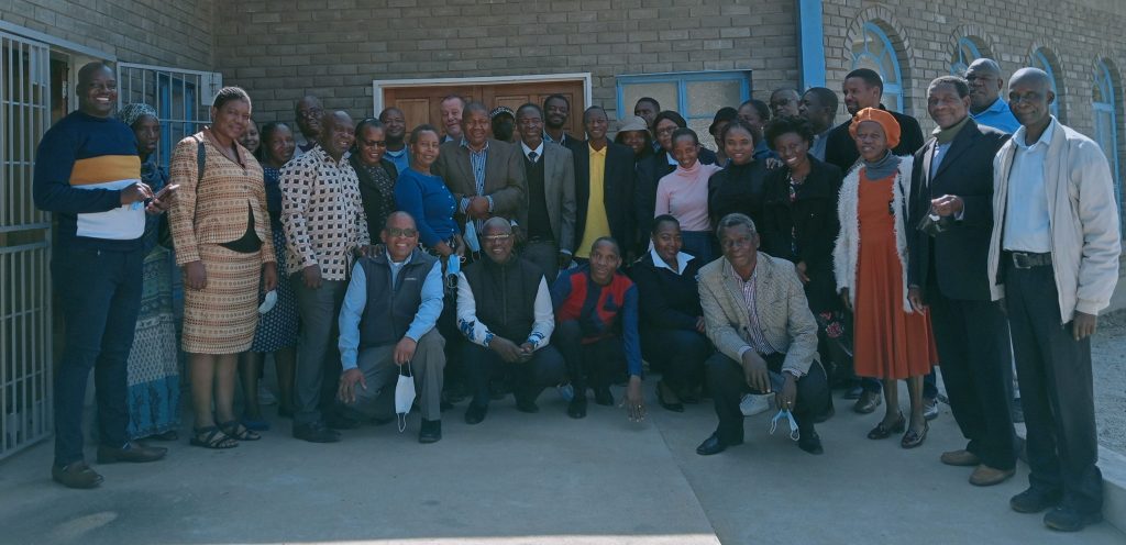 Attendees at the Outreach Foundation workshop hosted in Francistown in August 2022.