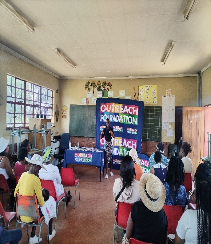 Outreach Foundation hosted Human Rights workshops in Pretoria, Hillbrow and Mpumalanga.