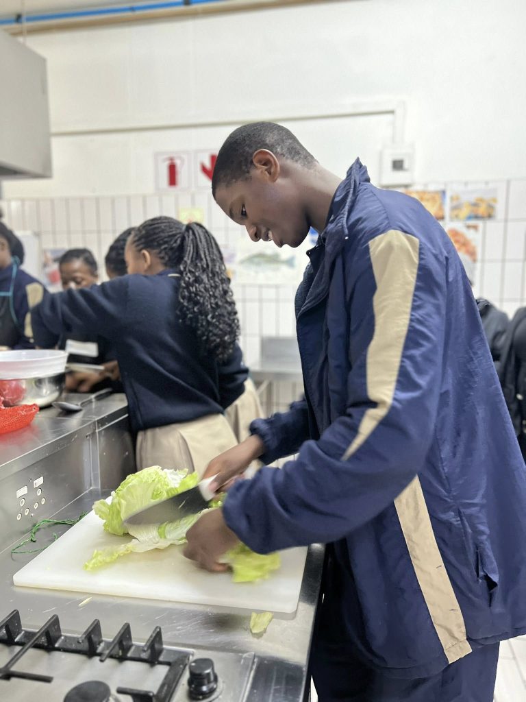 Outreach Foundation and local chefs celebrated World Chef Day with learners from local schools by cooking up a storm.