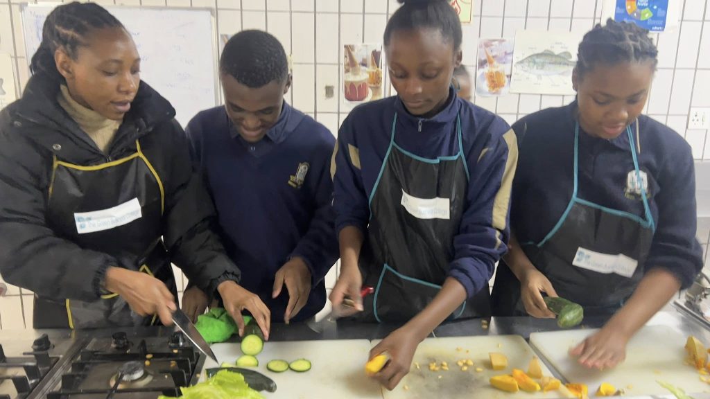 Outreach Foundation and local chefs celebrated World Chef Day with learners from local schools by cooking up a storm.