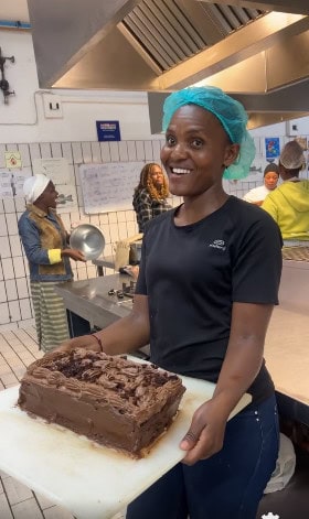A short clip from Outreach Foundation's Facebook page on the baking course that took place in Hillbrow