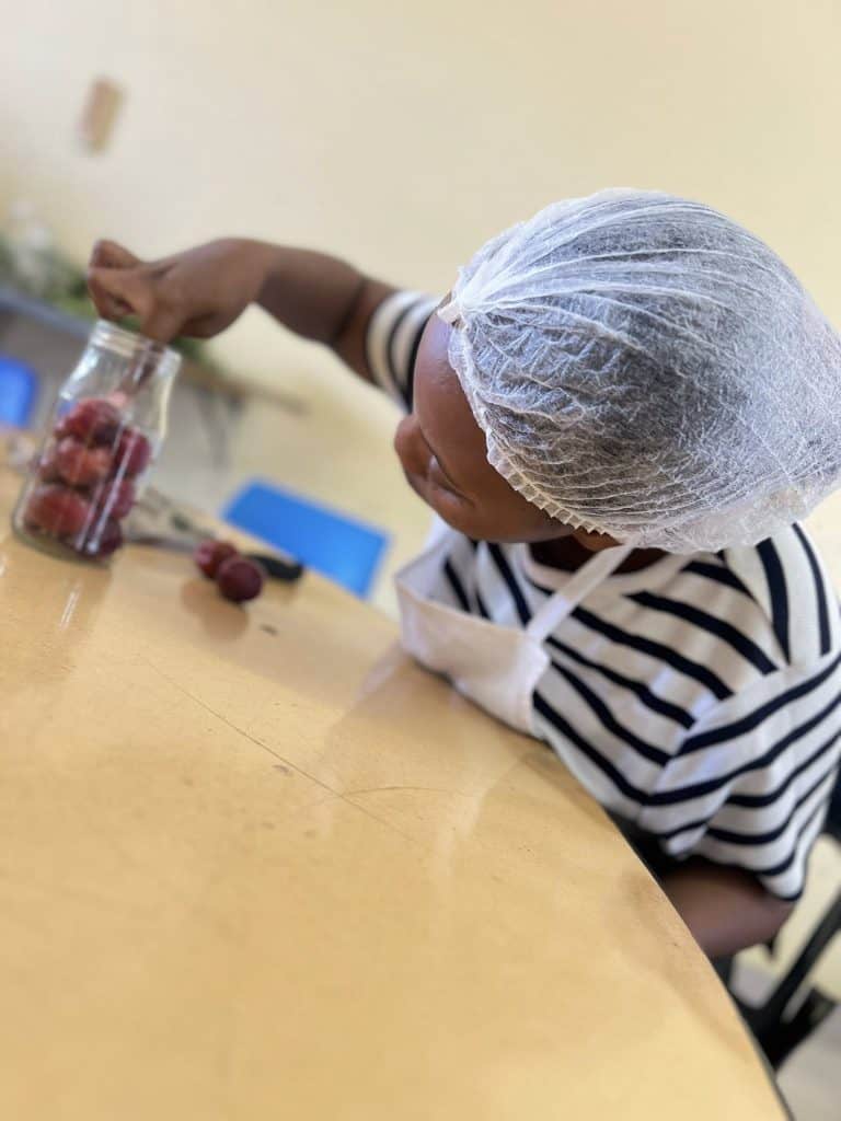 Outreach Foundation's food preservation class