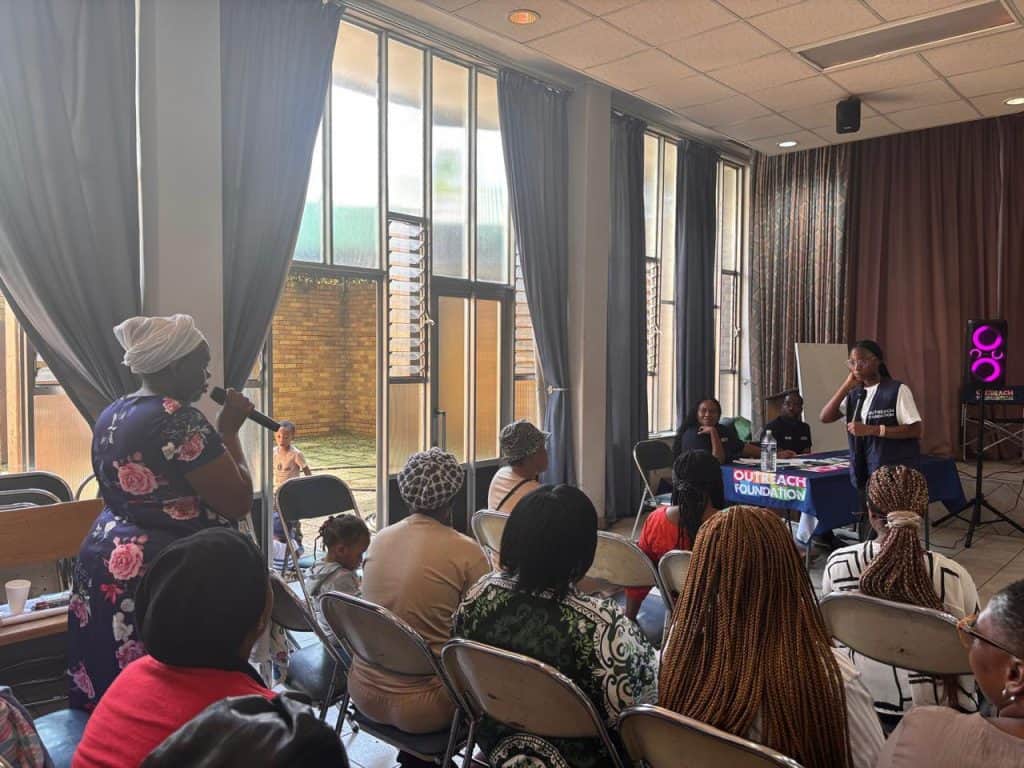 During the first human rights workshop in Pretoria, participants not only enjoyed learning about educational services, but also economic development.