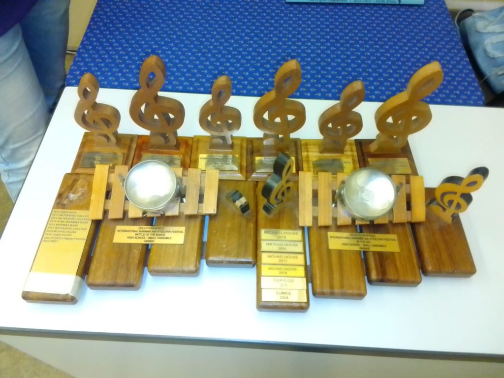 Outreach Foundation's marimba band won trophies in every category they entered in the International Marimba and Steelpan Competition for 2026