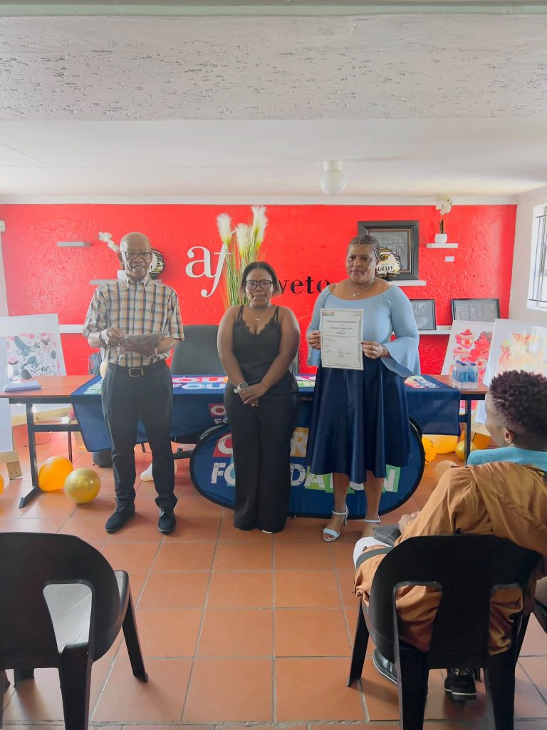 Our 2026 Alliance Francaise Soweto graduation took place for all those who did well in our beautician course there.