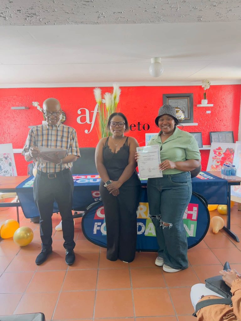 Our 2026 Alliance Francaise Soweto graduation took place for all those who did well in our beautician course there.